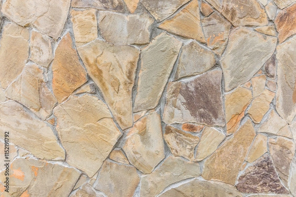Obraz background of large stones laid in a flat surface