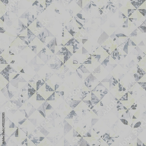 Obraz Geometric seamless patterns