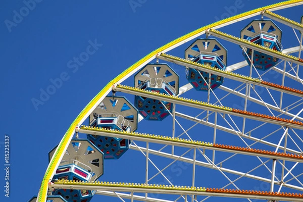 Fototapeta Riesenrad auf Kirmes
