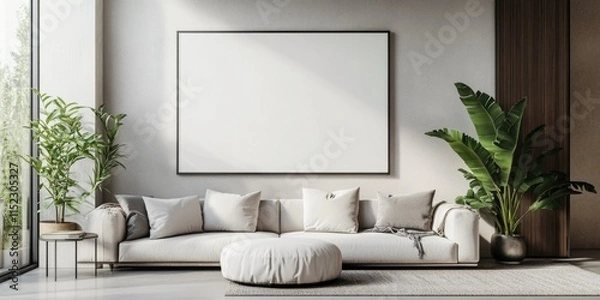 Fototapeta Modern Living Room Interior