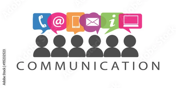 Fototapeta Communication