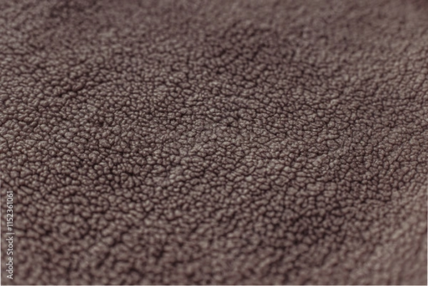Fototapeta Color of the Year 2025 Mocha Mousse color. Chocolate or Brown Background. Close-Up of Brown Textured Wool Surface with Dense Abstract Patterns