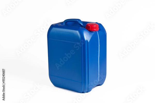Obraz Niebieski plastik Jerrycan