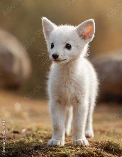 Obraz cub, tiny animals in nature