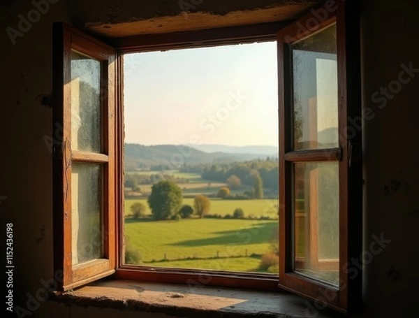 Fototapeta window in the sky