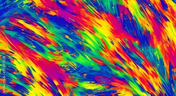 Fototapeta Modern, Bold Abstract Art with Vibrant Energy and Dynamic Color | 091