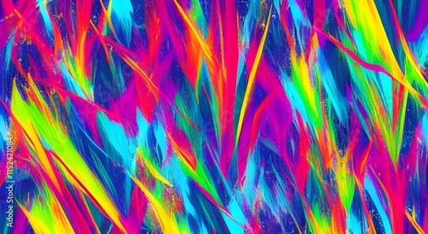 Fototapeta Modern, Bold Abstract Art with Vibrant Energy and Dynamic Color | 094
