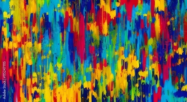 Fototapeta Modern, Bold Abstract Art with Vibrant Energy and Dynamic Color | 097