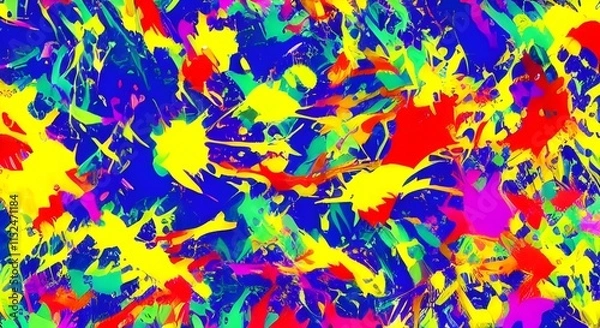 Fototapeta Modern, Bold Abstract Art with Vibrant Energy and Dynamic Color | 101