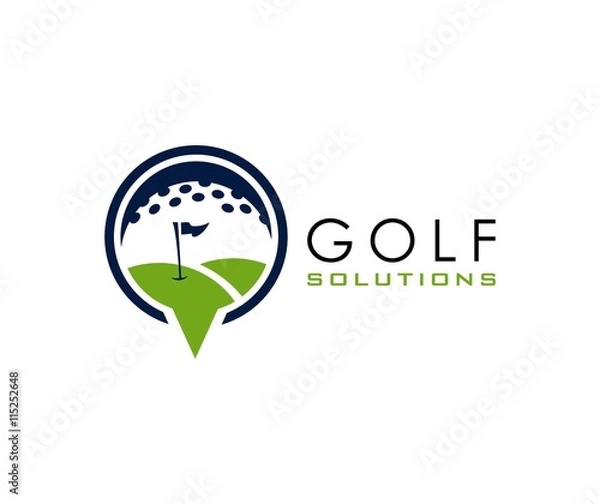 Obraz Golf logo