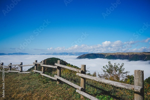 Fototapeta 雲の上