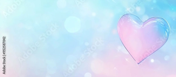 Obraz ハートの背景画像