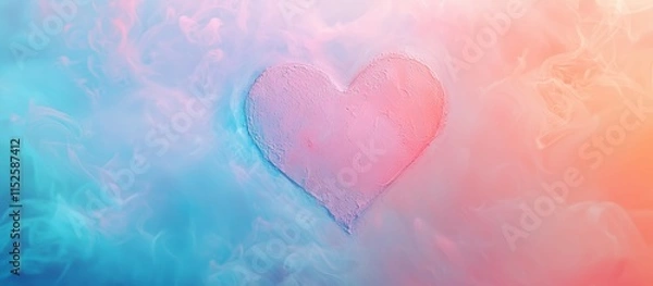 Obraz ハートの背景画像