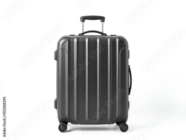 Obraz suitcase isolated on white background