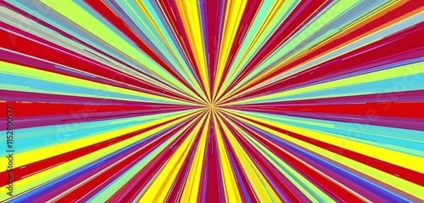 Fototapeta abstract background with rainbow