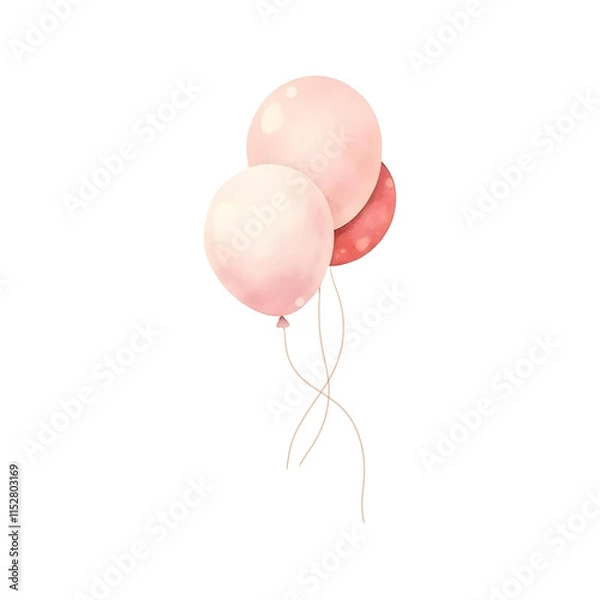 Fototapeta balloon3 clipart icon