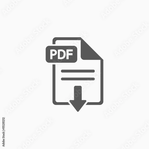 Obraz ikona pliku PDF