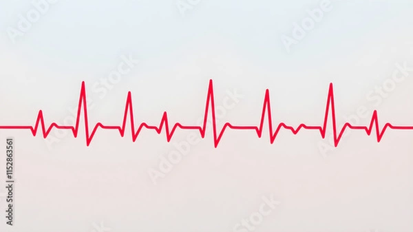 Fototapeta cardiogram