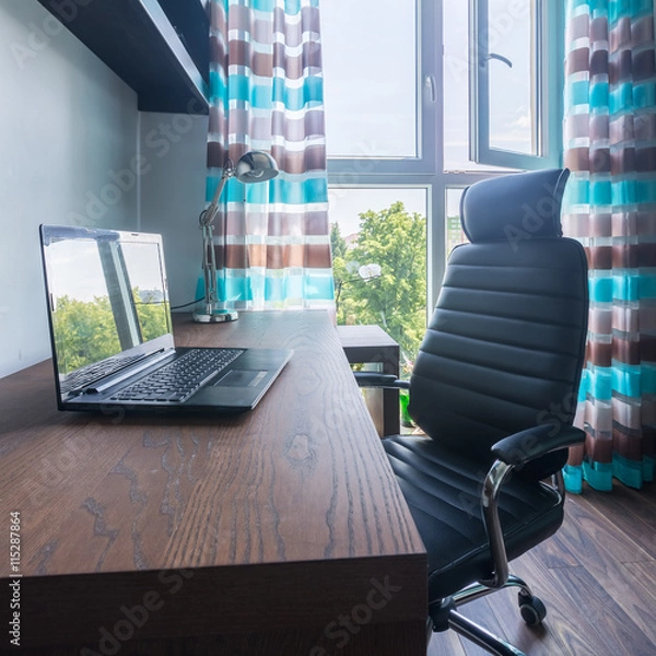 Fototapeta Modern study room