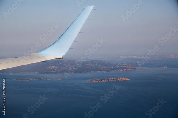 Fototapeta Sardinia Aereal View