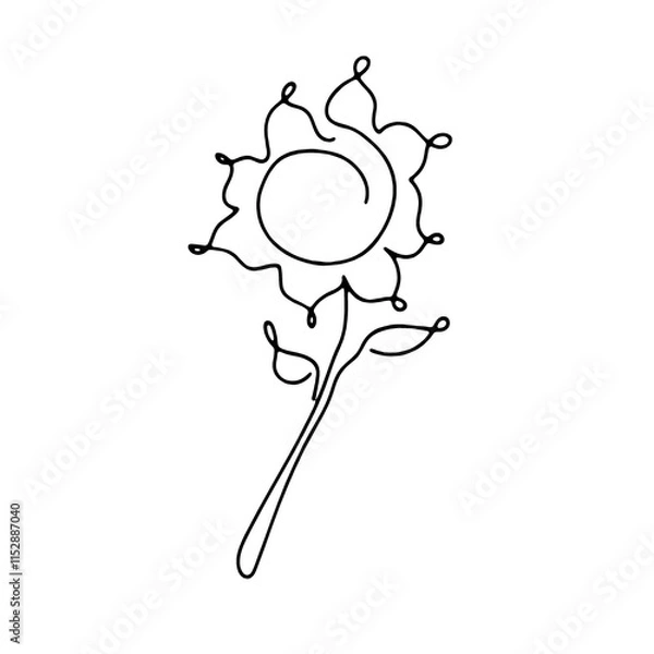 Obraz Creative and unique vector design featuring a minimalist and professional style. Ideal for branding, logos, and graphic design projects.