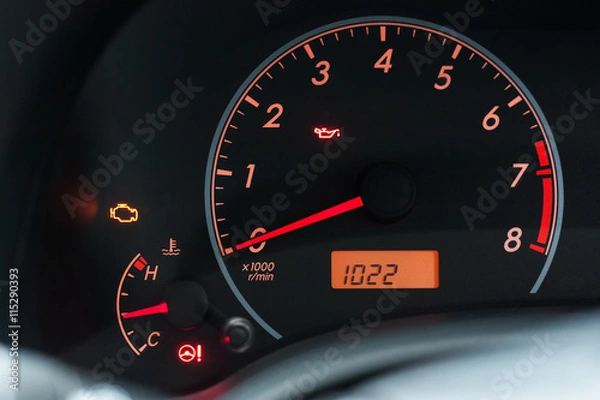 Obraz car speedometer