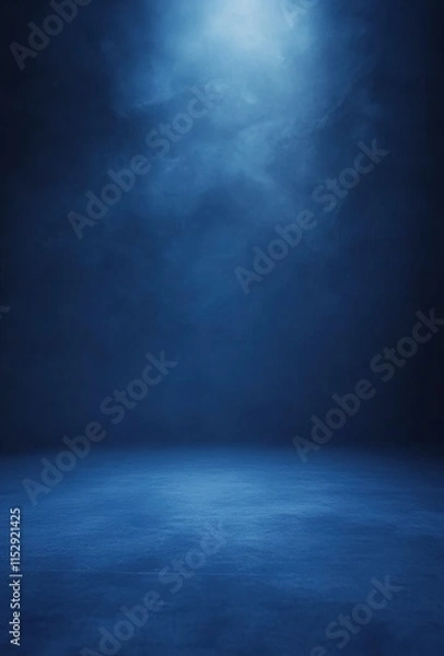 Fototapeta dark blue color wall background, soft light, ultra realistic photography --ar 45:67 --v 6.1 Job ID: 9ecf9b5d-1b8d-4fda-a48b-b1457a6bbd45