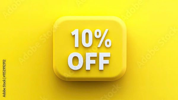 Fototapeta 10% OFF sale yellow winter sale 3d like style