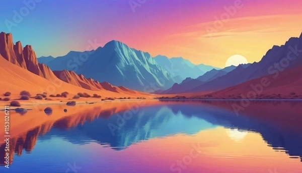 Obraz vibrant gradients and textures