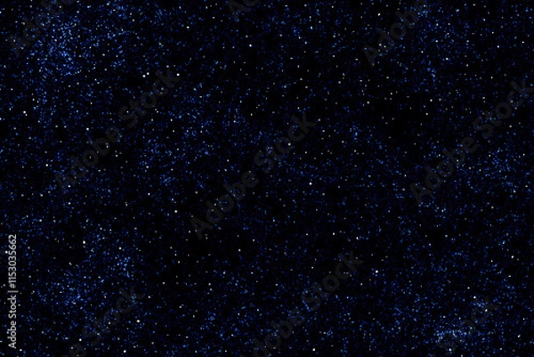 Fototapeta Starry night sky galaxy space background. New year, Christmas and all celebration backgrounds concept.