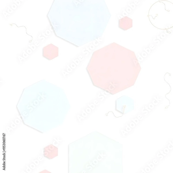 Obraz white paper with ribbon