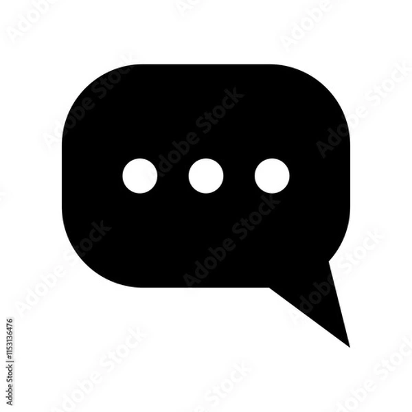 Obraz Bubble chat icon