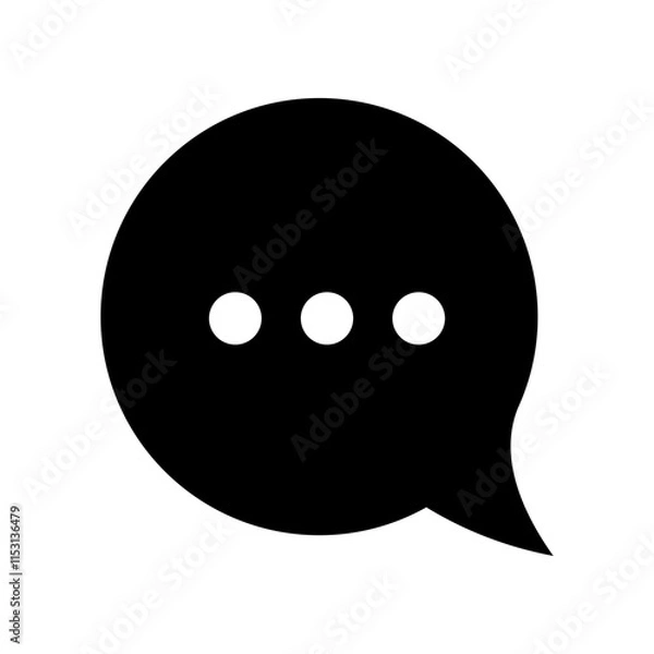 Obraz Bubble chat icon