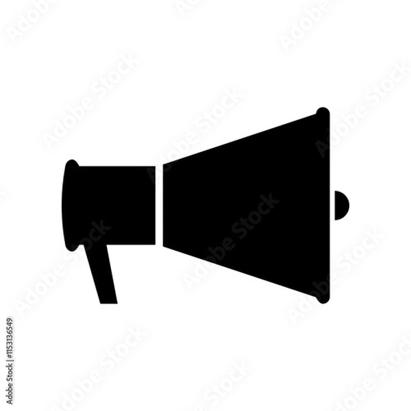 Fototapeta Megaphone icon