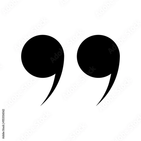 Obraz Quote Mark icon