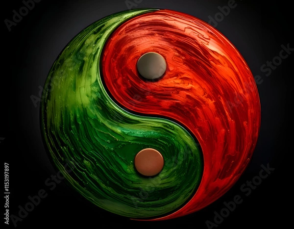 Obraz yin yang symbol