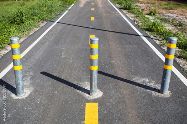 Obraz traffic pole Car