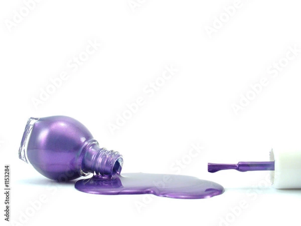Obraz purple spilled
