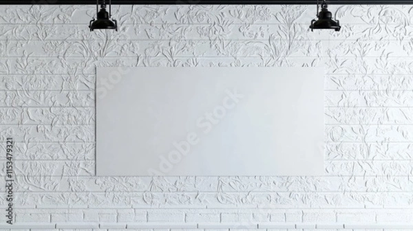 Obraz The Empty Wall in Studio