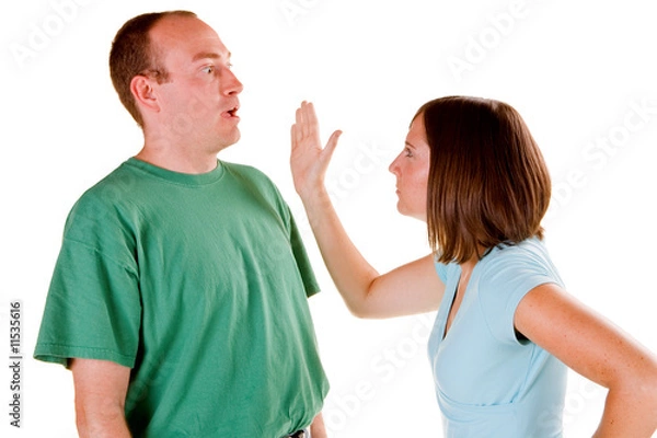 Obraz Couple arguing