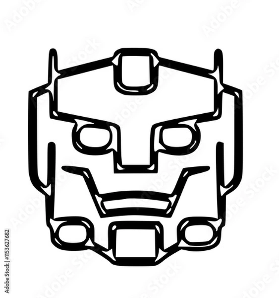 Obraz Machine illustration