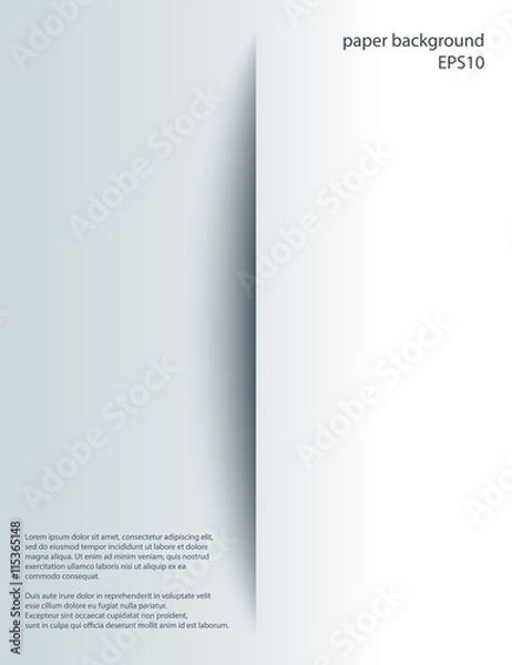 Obraz Vector abstract cut background