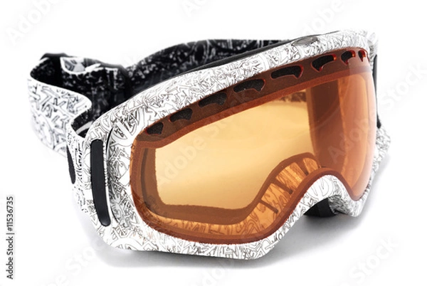 Obraz Intresting snowboard mask isolated 2
