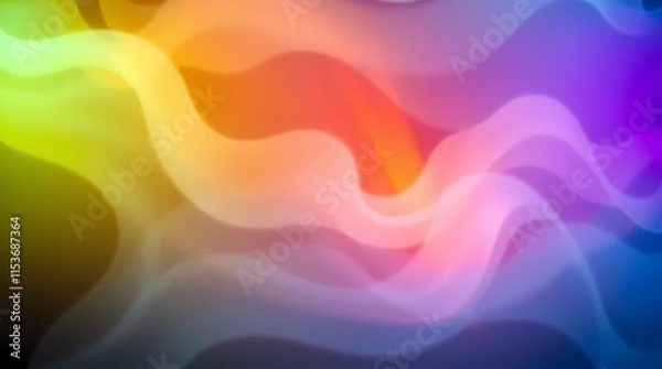 Fototapeta Vibrant Abstract Background with Bold Colors and Dynamic Patterns.