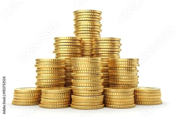 Obraz coins isolated