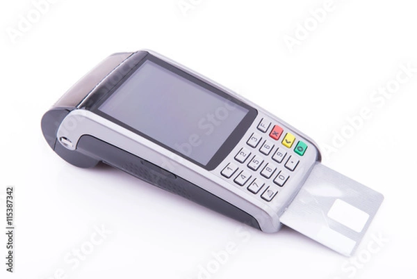 Obraz Terminal business with credit card