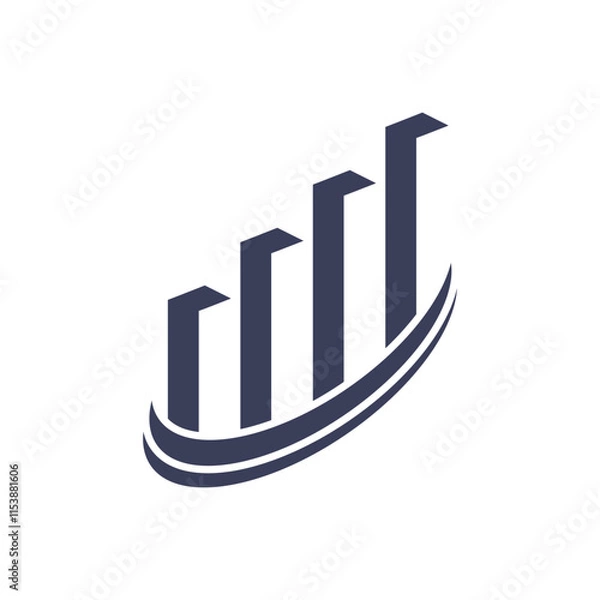 Obraz Business Finance Logo template