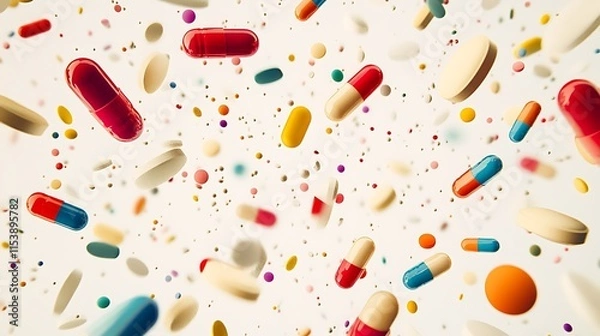 Fototapeta Vibrant Assorted Spices and Herbs Collection for Culinary Use, Food Blog, and Recipe Websites