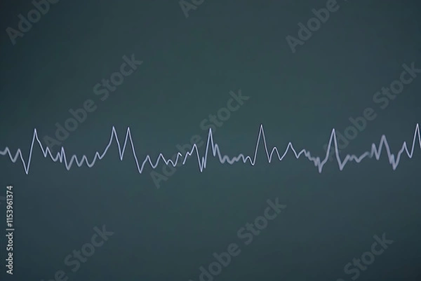 Fototapeta Abstract Waveform Background Image