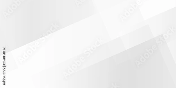 Fototapeta Abstract white and grey on light silver background modern design. Abstract white and gray background with lines white light & grey background. Decorative web layout poster, banner. 